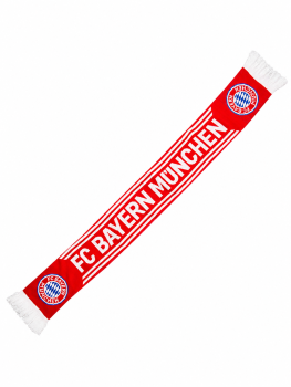 FC Bayern München Schal Home Rot/Weiß 130x17 cm